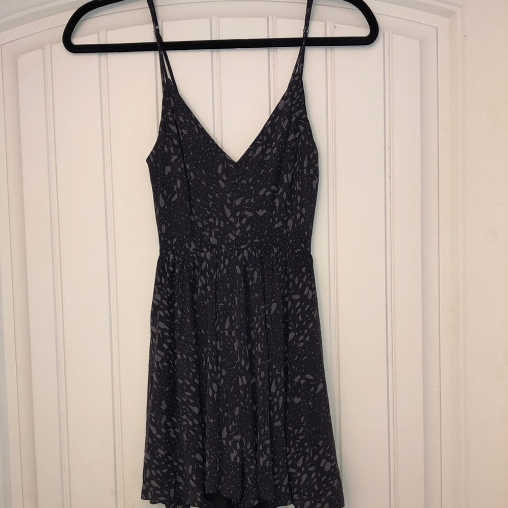 Flowy pattered romper